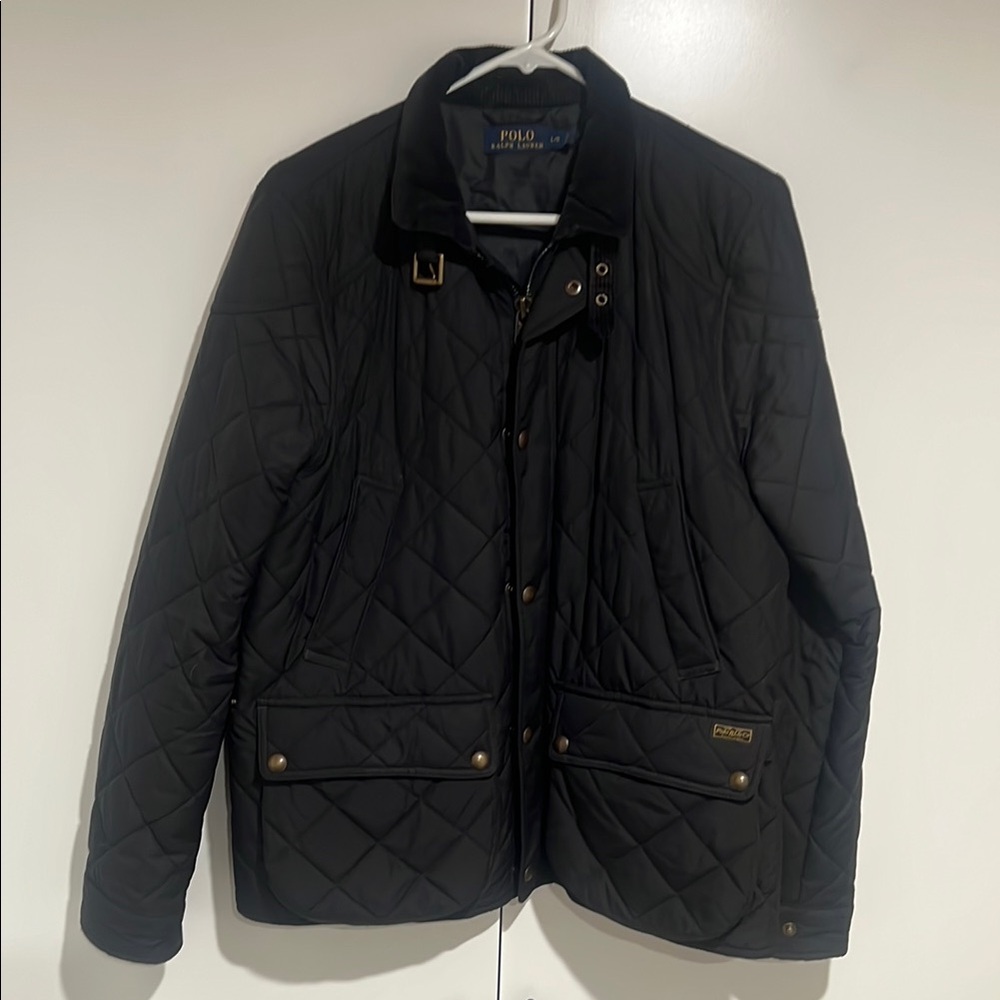 Polo by Ralph Lauren Black Quilted Jacket for women